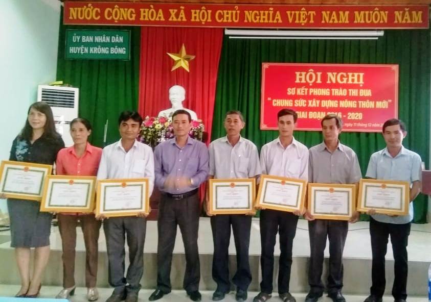 Sơ kết thực hiện phong trào thi đua “chung sức xây dựng nông thôn mới” giai đoạn 2016 - 2020